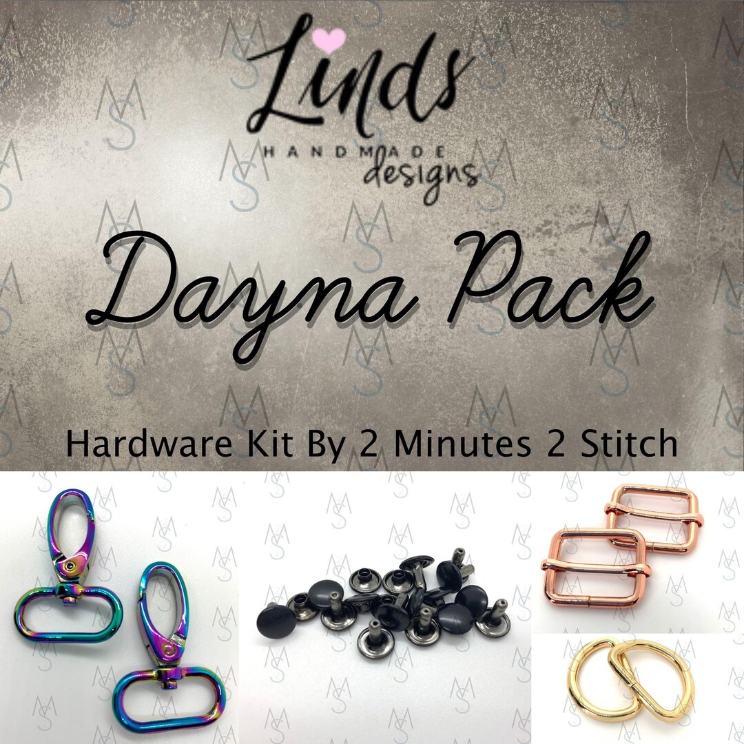 Elysian Phone Sling Bag Hardware Kit - BagStock Designs - 2 Minutes 2 Stitch