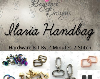Ilaria Handbag Hardware Kit - BagStock Designs - 2 Minutes 2 Stitch