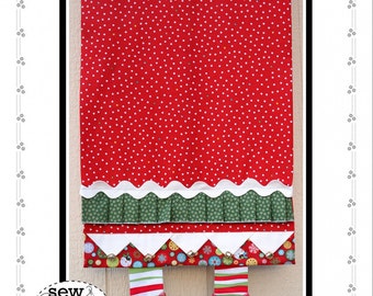 Jingle Boots Holiday Table Runner by Sew Much Good - Paper Pattern