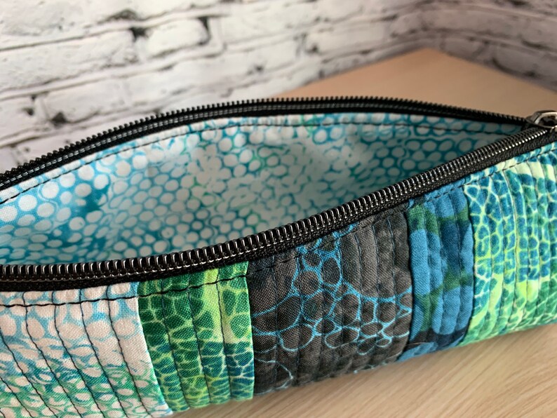 Makeup Case Quilted Pouch Zipper Pouch Pencil Pouch