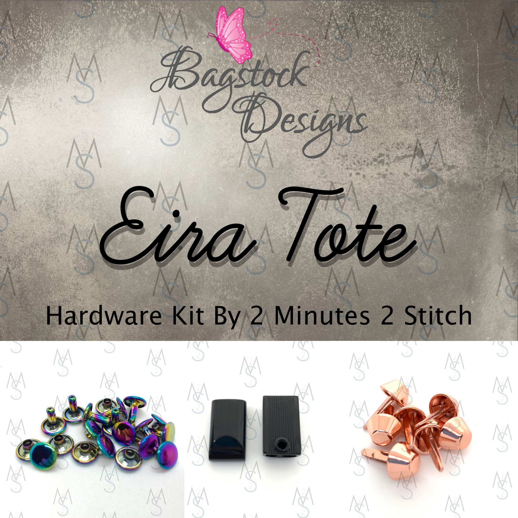 Eira Tote Hardware Kit - Bagstock Designs - Tote Hardware - Bag