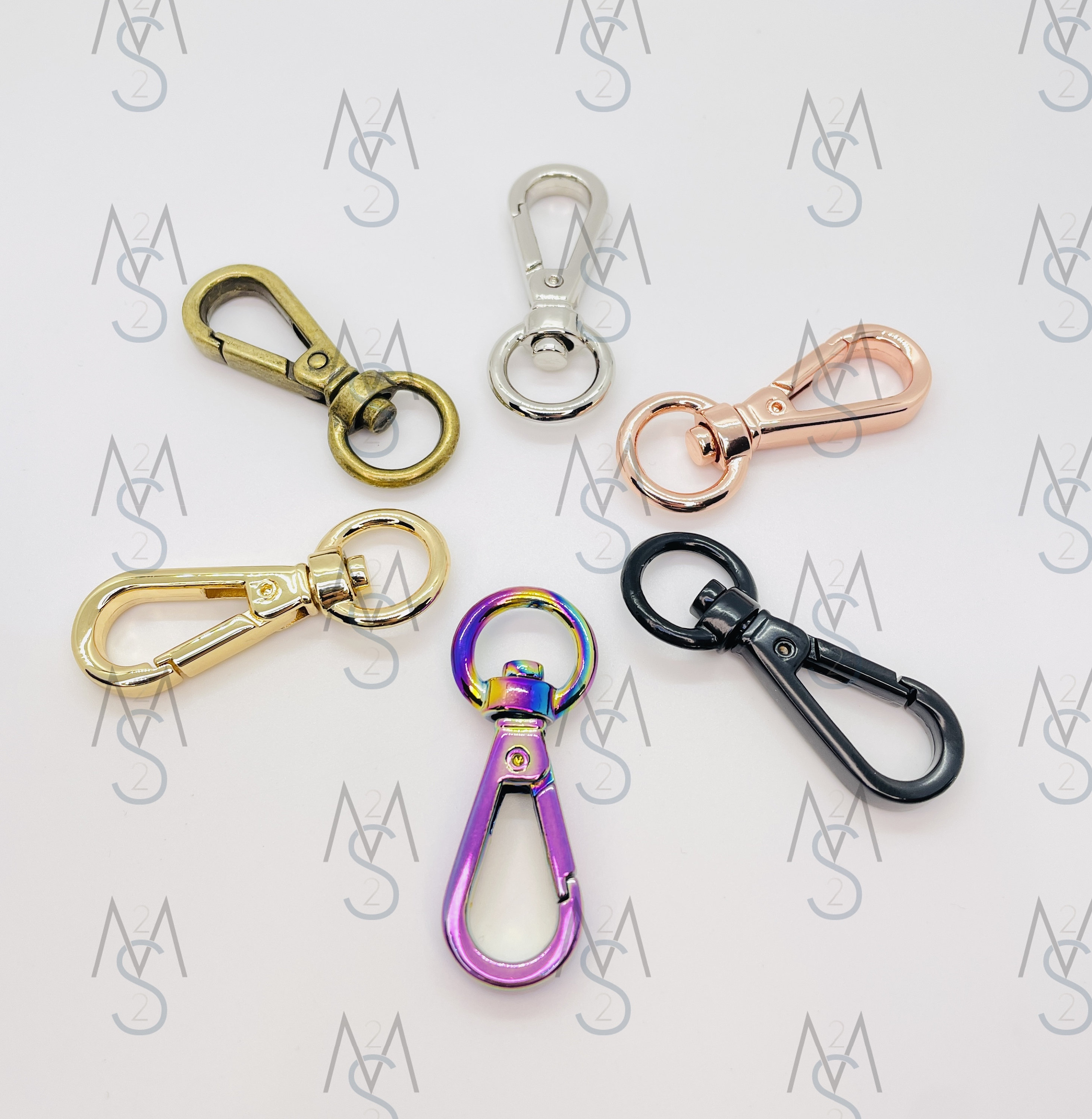 Swivel Clips - 1/2 Inch - 13mm - Swivel Hooks - Lobster Clasp - Bag  Hardware - Strap Hooks - Strap Clips - 2 Minutes 2 Stitch