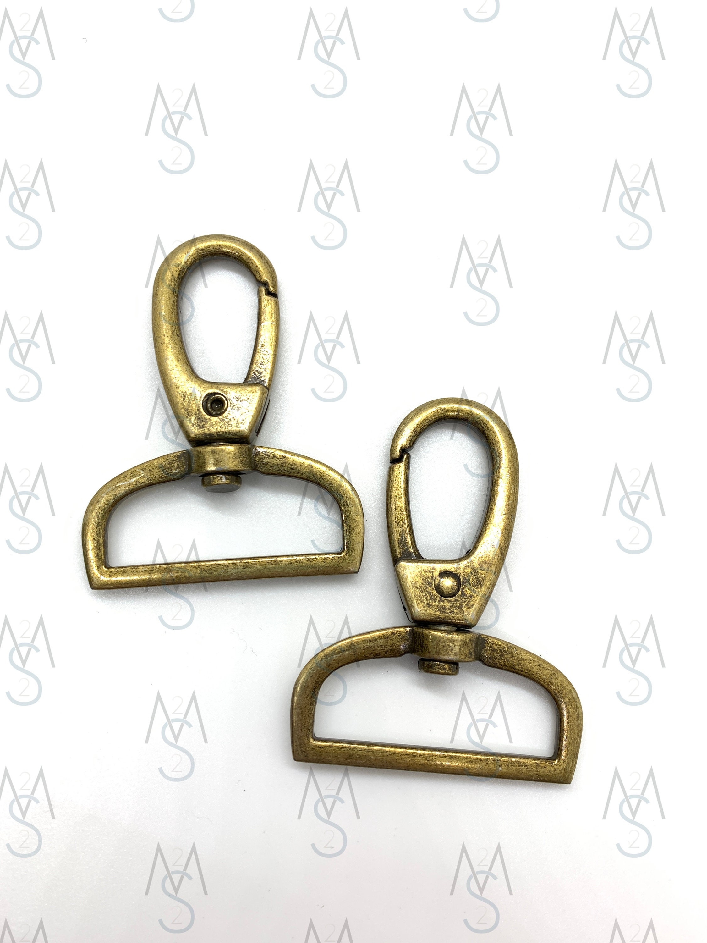 Swivel Hooks, 38mm (1 1/2in), 2 per pack