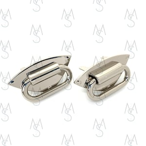 Diamond Strap Anchors - Set of 4 - Strap Hardware - Bag Hardware - Strap Anchor - 2 Minutes 2 Stitch