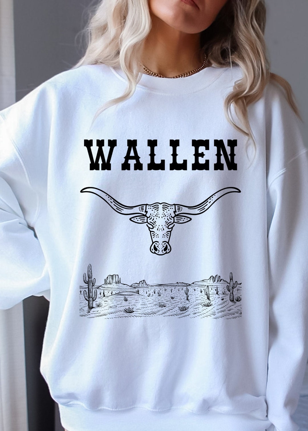 Wallen Sweatshirt Wallen Sweatshirt Country Music Etsy