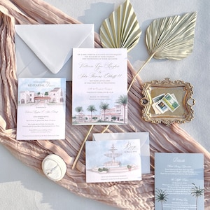 Fully custom wedding invitations Design