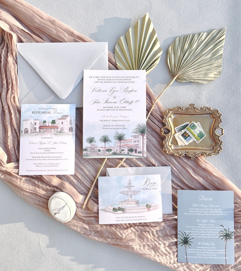 Fully custom wedding invitations Design image 1