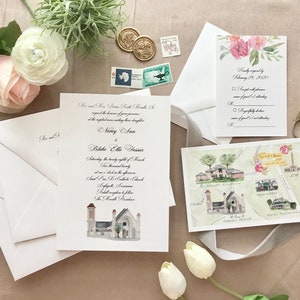 Fully custom wedding invitations Design image 4
