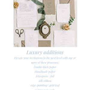 Fully custom wedding invitations Design image 9