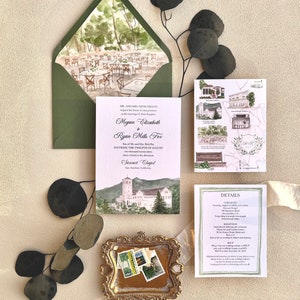 Fully custom wedding invitations Design image 7