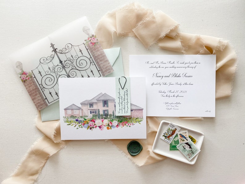 Fully custom wedding invitations Design image 3