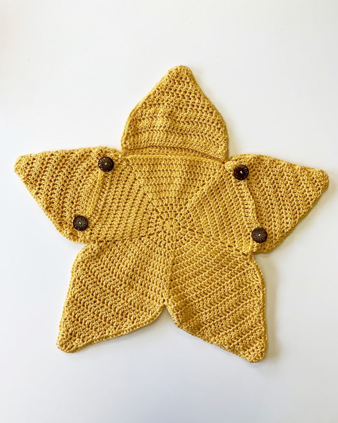 Crochet Baby Star Bunting Blanket Etsy