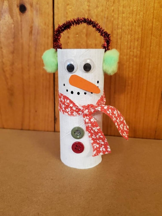 DIY Kit Kid's Craft Kit Snowman Craft Winter Etsy