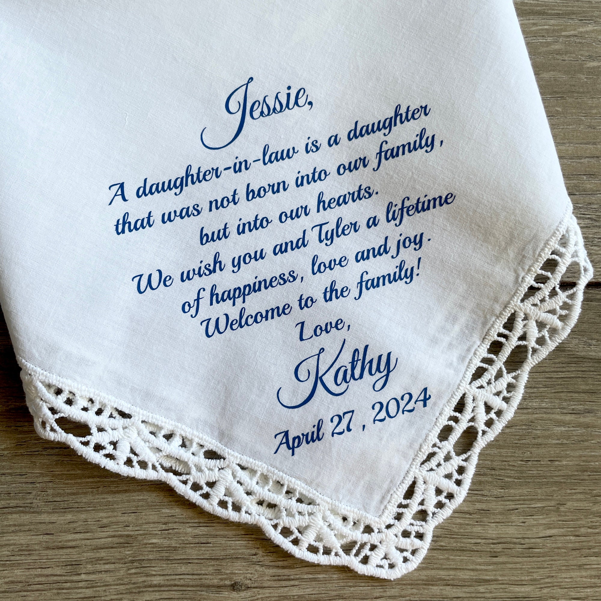 Bridal Shower Gift for Daughter in Law - Etsy