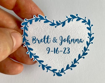 Wedding Dress Label Something Blue Patch