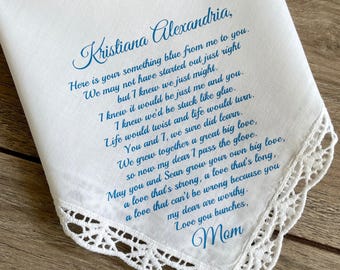 Something Blue for Bride Daughter