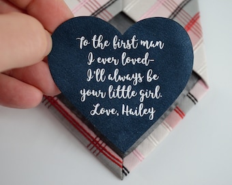 Tie Patch Father Of The Bride Wedding Gifts From Daughter