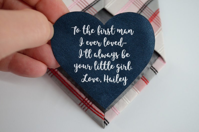 tie patch father of the bride wedding gifts from daughter 