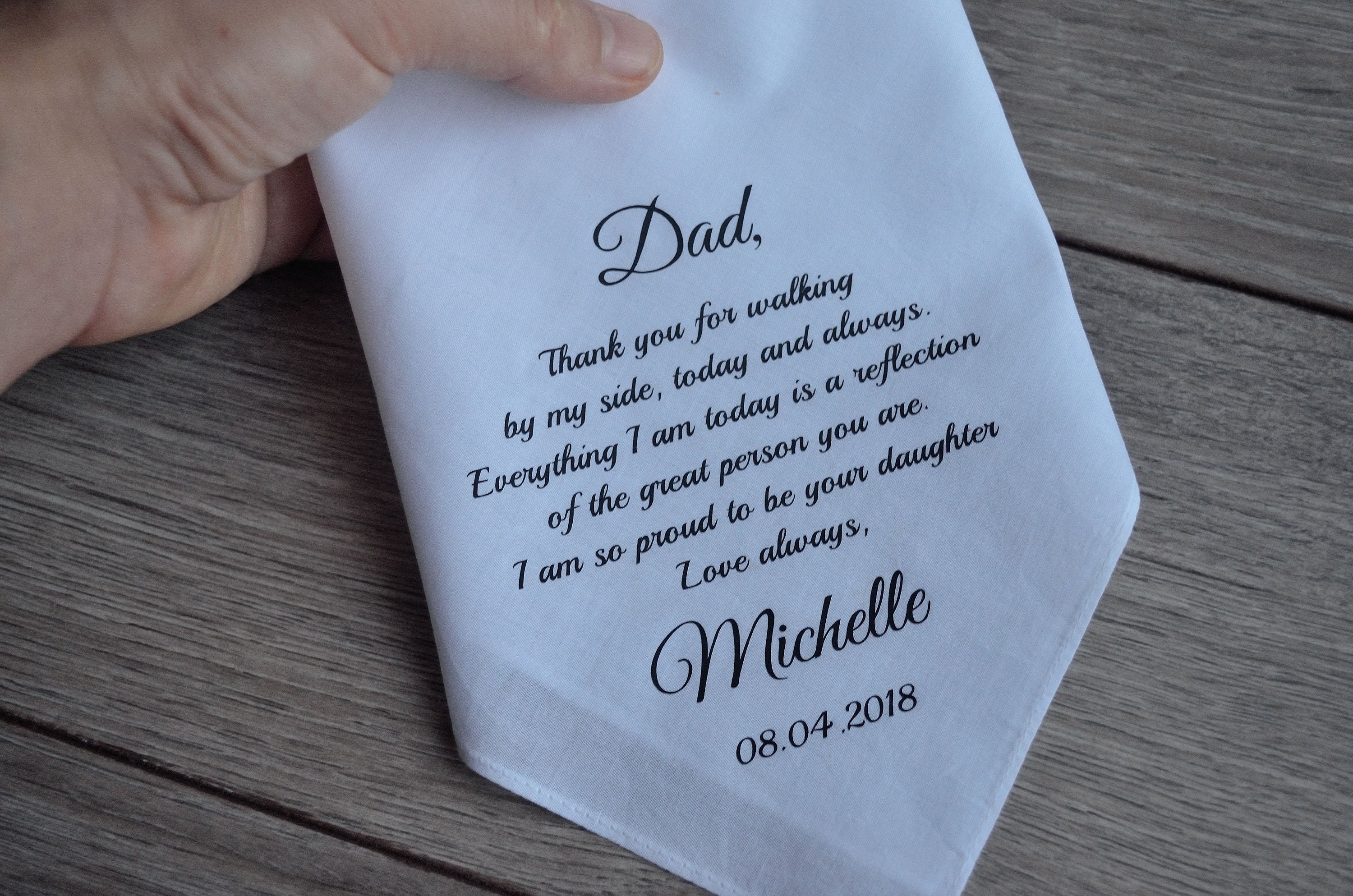 Personalisiertes Taschentuch Hochzeit Etsy