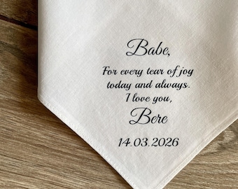 Hankerchief For The Groom From The Bride