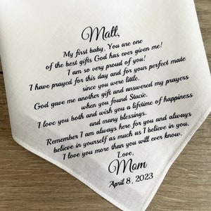 To My Son On His Wedding Day