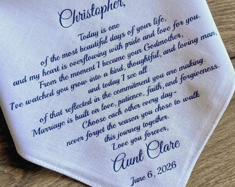 Godson Gifts For Wedding Groom From Aunt Godmother