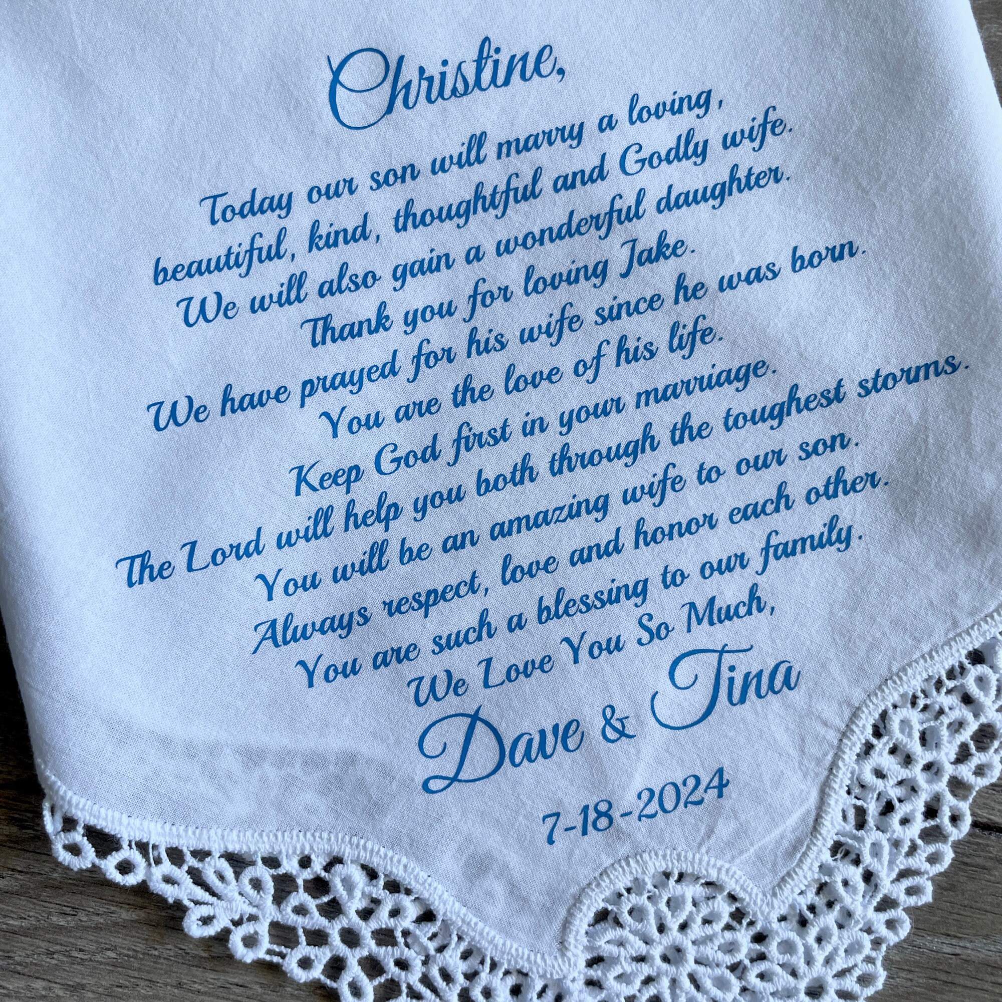 Bridal Shower Gift for Daughter in Law - Etsy