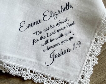 Prayer Hankerchief Scripture Gifts Christian Accessories Customizable