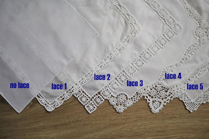 Wedding Handkerchief For Bride image 10