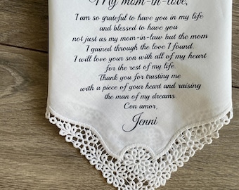Mother Of the Groom Gift From Bride