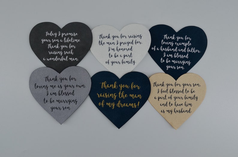 the bride for father in law tie patch