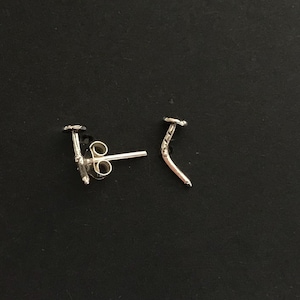 Vintage Studs, Wire Nail Studs,Sterling Silver Studs, Nail Studs Gift Earring,Girlfriend Gift Studs,