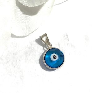 Evil Eye Charms-Sterling Silber Charms-Blau Auge Charm-Glück Auge ...