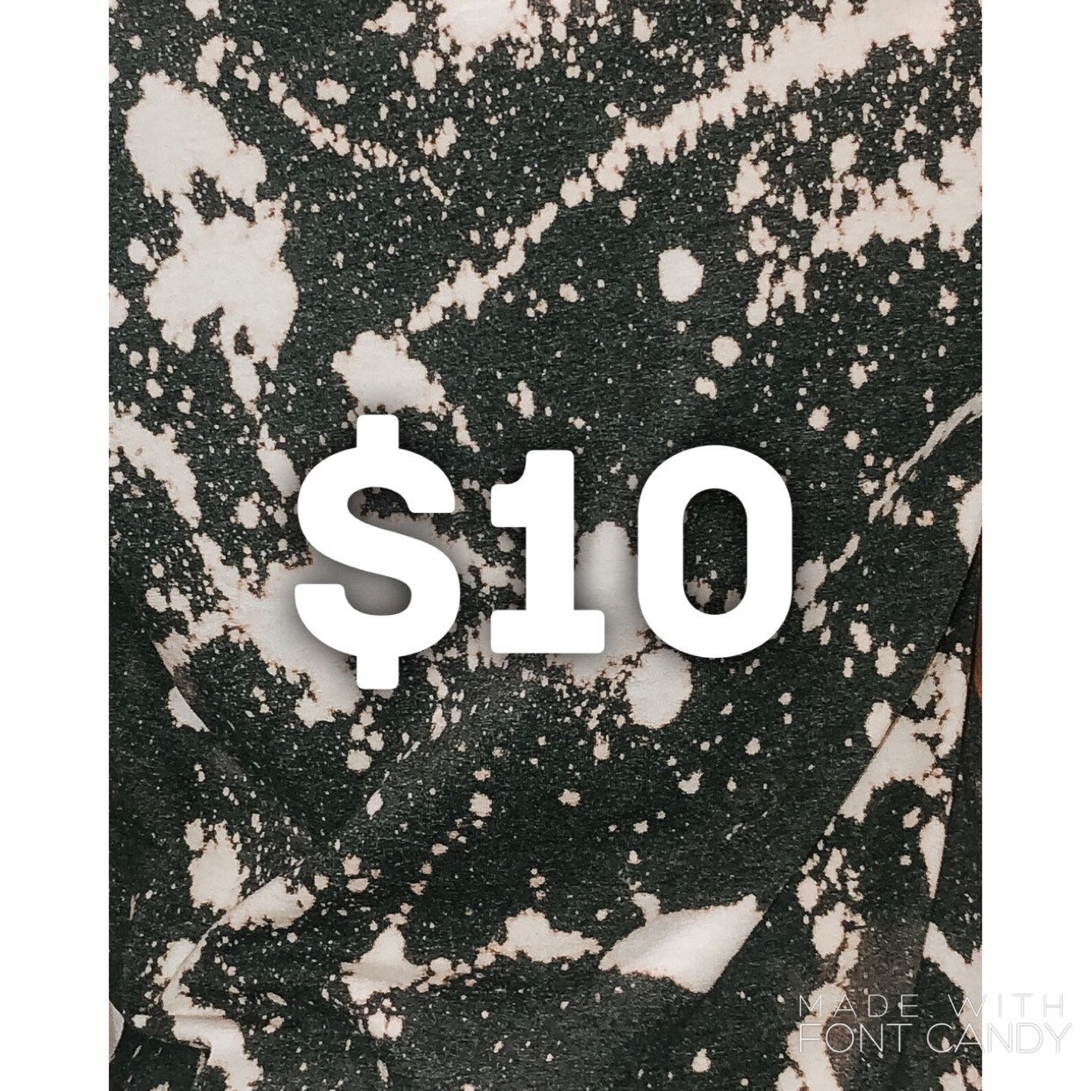 10 Dollar Gift Card Etsy