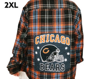 chicago bears flannel shirt