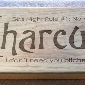 Solid Hickory Charcuterie Board