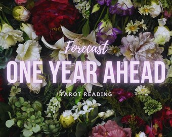 Psychic Tarot Reading: 12 Month Forecast (PDF)