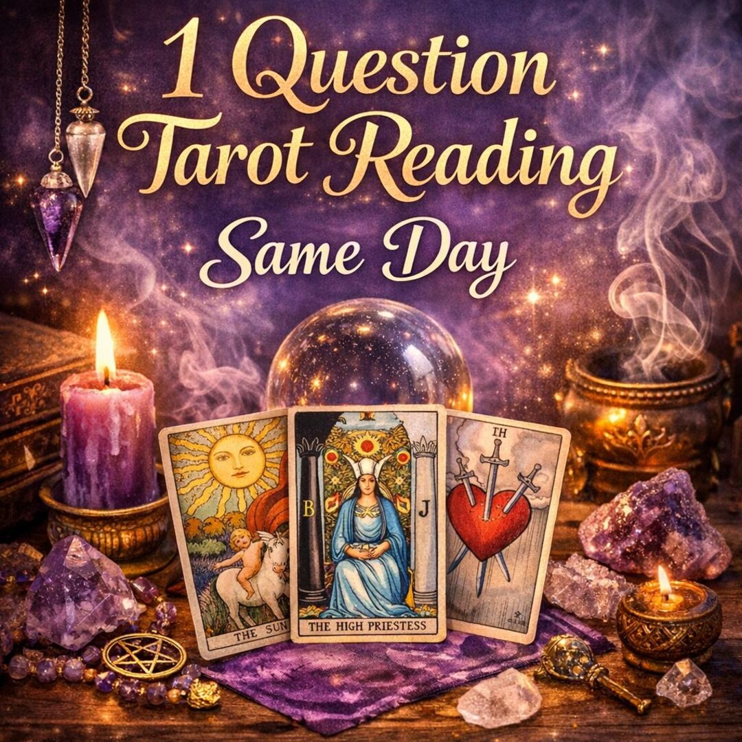 Same Day Tarot Reading – 1 Question Psychic Insight PDF - Etsy