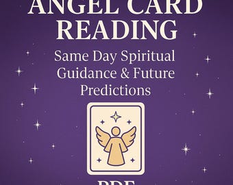 Angel Card Reading: Same Day Guidance & Predictions (PDF)