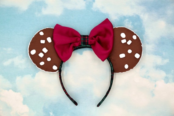 Holiday Disney Hot Cocoa Minnie Mouse Ears - Ready to Ship  display picture 2