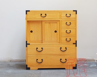 Japanese Tansu Chest Etsy