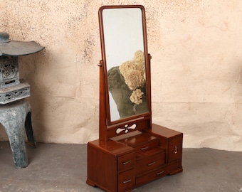 Vintage Japanese Kyodai Mirror - 1940s Showa Era (25D-375-1) - Etsy
