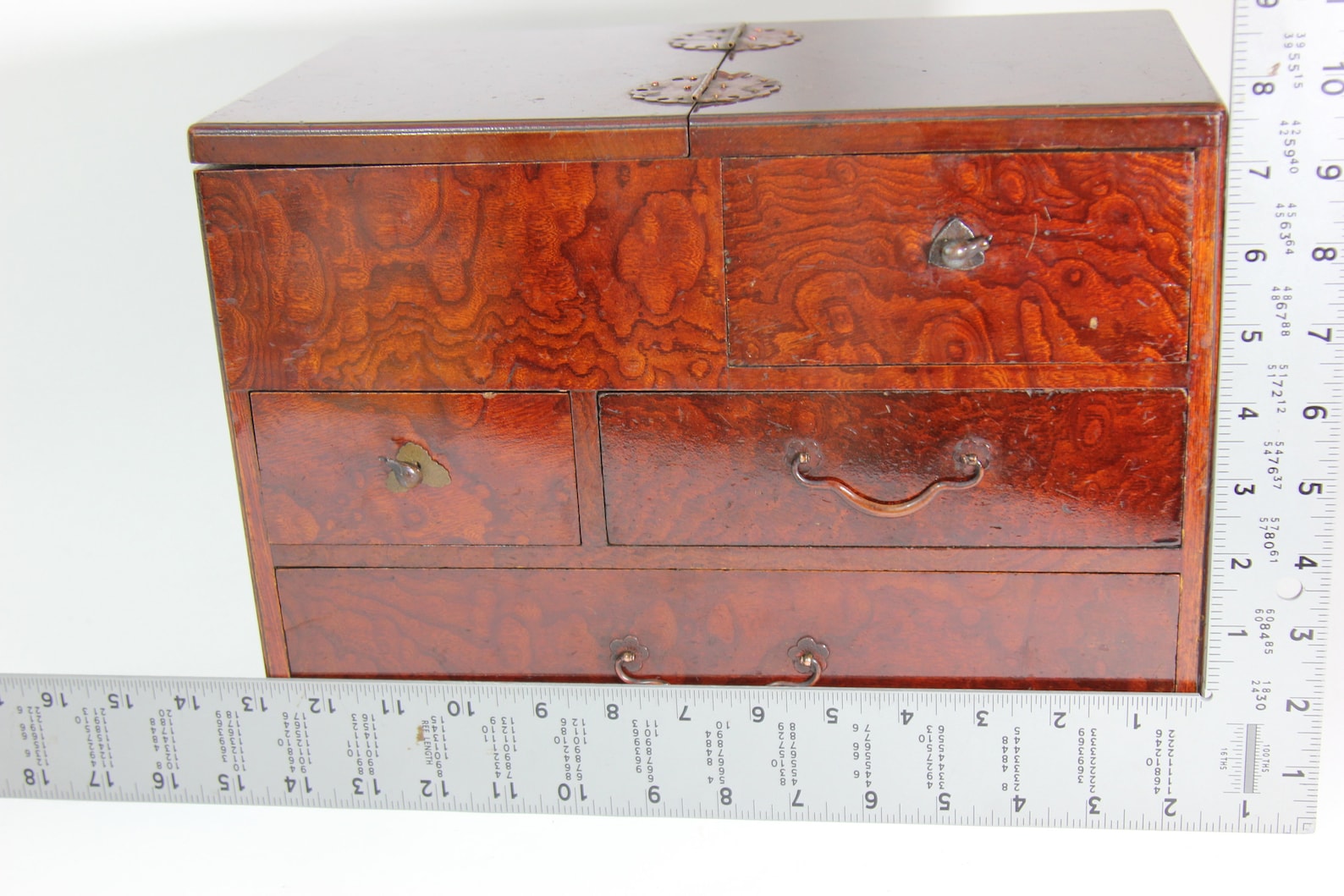 Antique Japanese Sewing Box / Haribako 22J128 Etsy