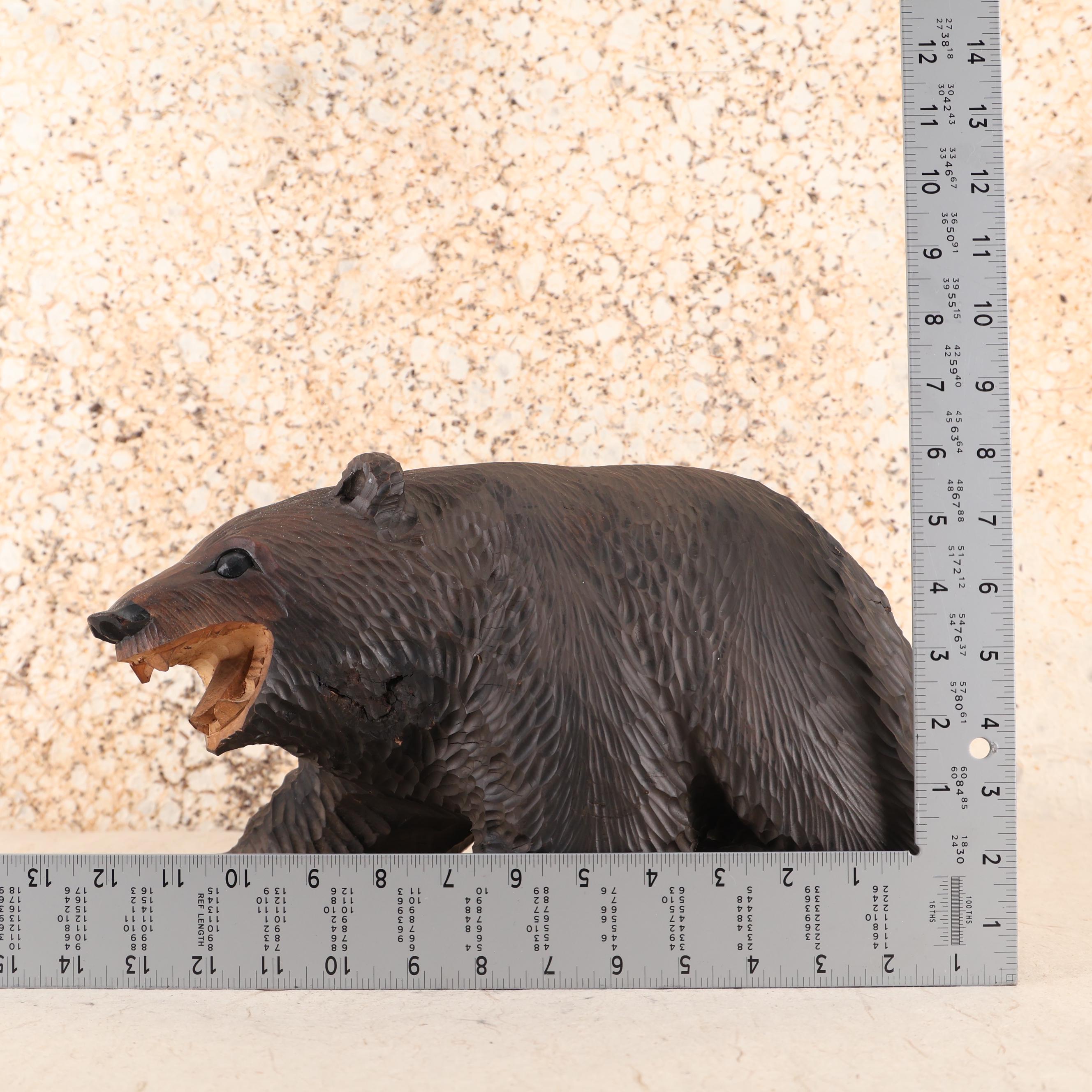 木製 クマの彫刻函館アイヌ民族作　高さ約25cm 木製 クマの彫刻函館アイヌ民族作 高さ約25cm 値下げしました。 【公式
