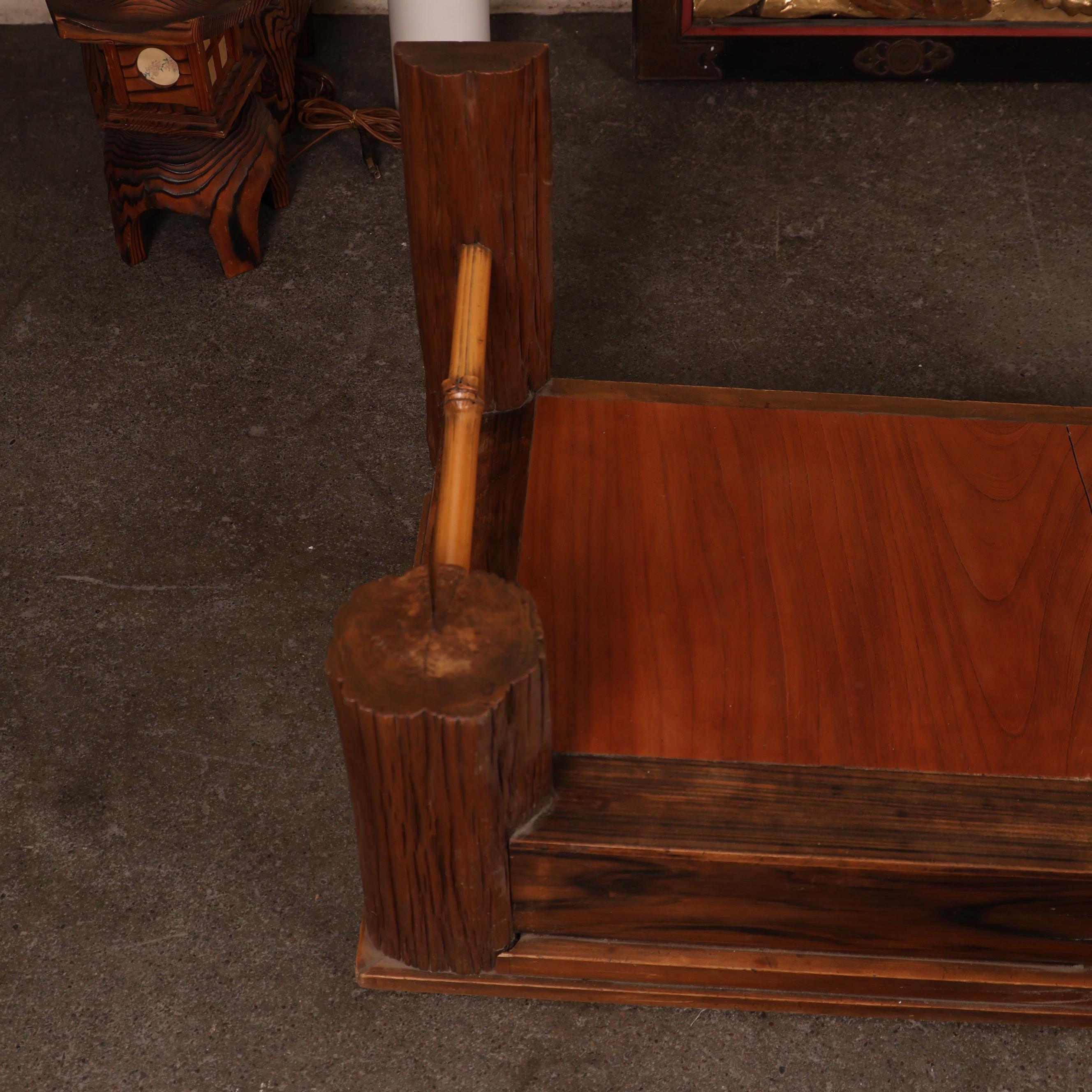 Vintage Japanese Okidoko (portable Tokonoma Display Stand (25S