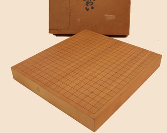 Japanese Go Board Go Ban Wood Igo Game (23O-300-1)