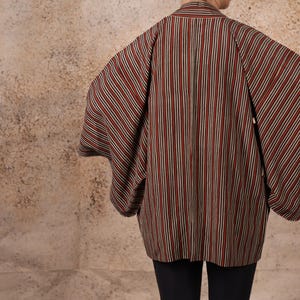 Vintage Japanese Haori Jacket, Kimono Jacket, (504-4)
