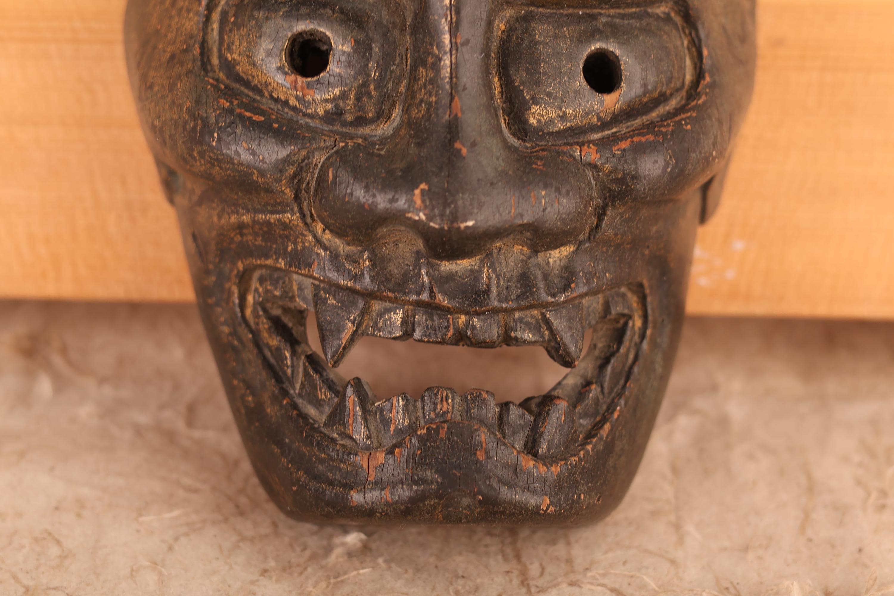 木製般若面 (24J-349-2) - Etsy 日本