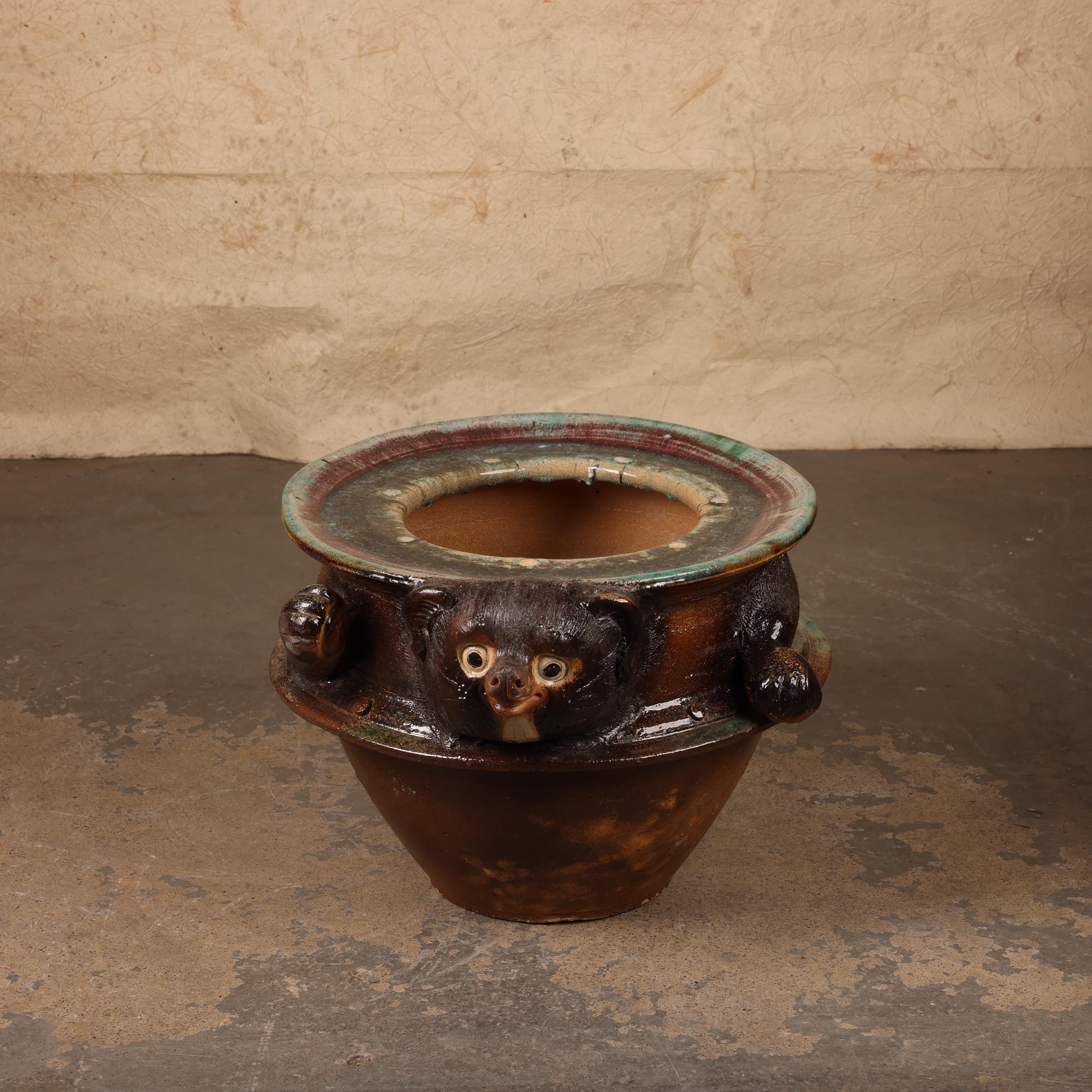 Antique Japanese Ceramic Hibachi - Etsy