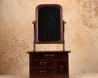 Vintage Japanese Kyodai Mirror - 1940s Showa Era (25D-375-1) - Etsy